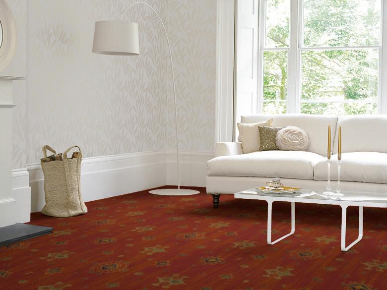 Khali Fire Broadloom 1/30370 View in a room Brintons Carpets